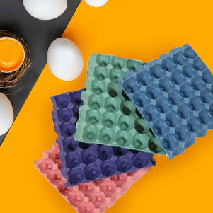 شانه تخم مرغ رنگی فانتزی جذاب مناسب چیدمان